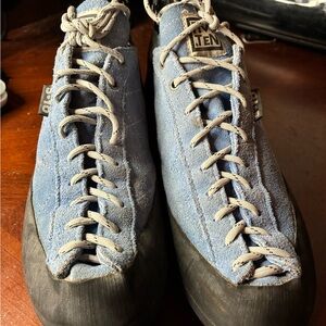 5.10 Five Ten Stealth C4 Men’s Sz 13 Blue Climbing Shoes